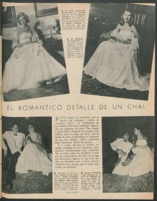 El romántico detalle de un chal