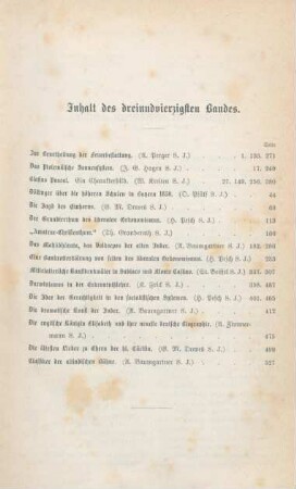 III Inhaltsverzeichnis
