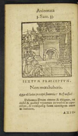 Sextum Praeceptum.