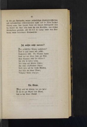 Ich wüßte nicht warum?