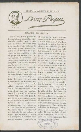 [Notas del editor] Granos de arena