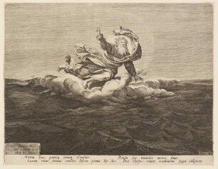 Erster Tag: Gott erschafft die Urflut und das Licht