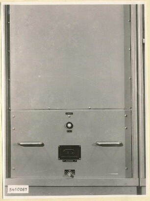 10-kW-UKW-Rundfunksender Typ Nr. G 506, Schrank 4 unten, Foto 1954