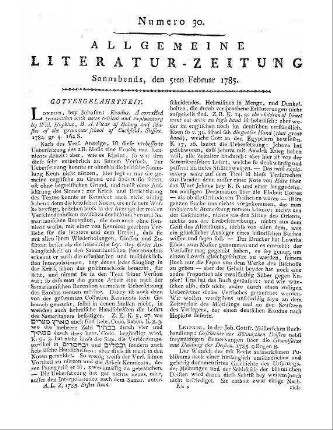 [Seehase, W. H. F.]: Soll man junge Leute über die eigentliche Art der Erzeugung des Menschen belehren? Ein Beytrag zur Entscheidung dieser Frage. Stendal: Franzen und Grosse 1784