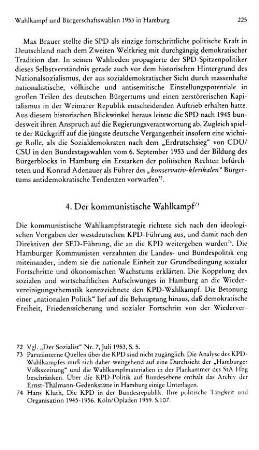 4. Der kommunistische Wahlkampf