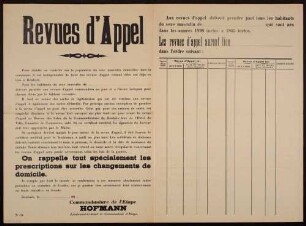 "Revues d'Appel" (No. 174)
