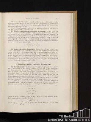 D. Zusammenwirken mehrerer Stromkreise.