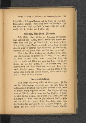 Lungenentzündung.
