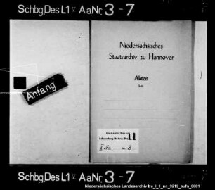 Liste der Einlieger und Häuslinge sowie Summe der Feuer- stellen