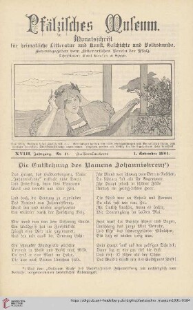 Nr. 11 (1. November 1901)