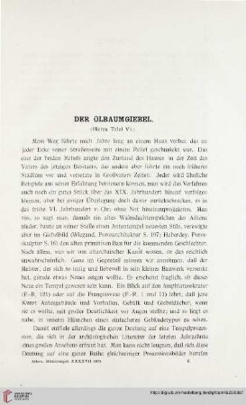 47: Der Ölbaumgiebel