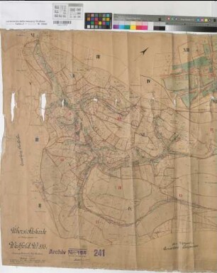 Oberkirchen (Schmallenberg), Umlegung Westfeld, Übersichtskarte
