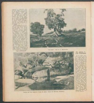 El agua y las piedras
