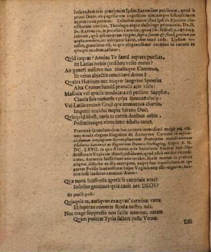 Diatriben Academicam De Foeminarum Eruditione Posteriorem Consensu Inclutae Facultatis Philosophicae in alma Lipsiensi Praeses M. Johannes Sauerbrei HilperhusaFrancus Alumnus SaxoDucalis Coburgicus, d. VI. Septembr. A.O.R. MDCLXXI. in Collegii Maioris Principum Auditorio Publico Eruditorum Examini proponit Respondente Jacobo Smalcio, Altenb. Misn. Phil. & Bon. Art. Baccalaureo