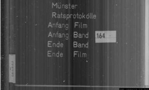 Ratsprotokolle des Jahres 1754