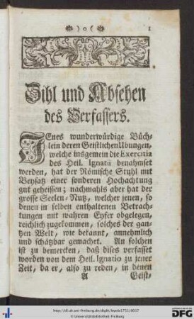 Zihl und Absehen des Verfassers.