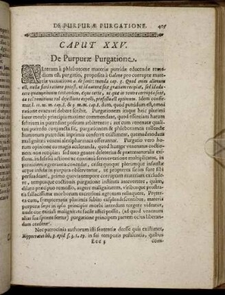 Caput XXV. De Purpuræ Purgatione.