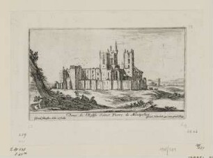 Veue de l’Eglise Sainct Pierre de Montpellier, aus: „Diverses veues faicts par Israel Silvestre“