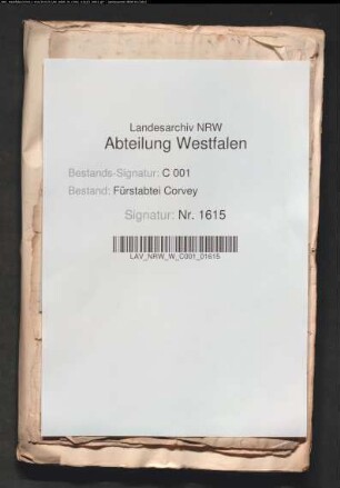 Vitusfreie des Amtes Iggenhausen gegen von Brinck zu Iggenhausen wegen Abgaben