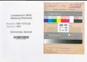 Entnazifizierung Samuel Schmincke , geb. 17.02.1905 (Forstmeister)