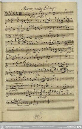 33. Anonymus, Arioso, C-Dur