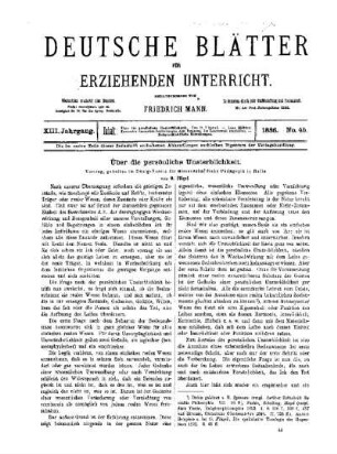 Über die persönliche Unsterblichkeit