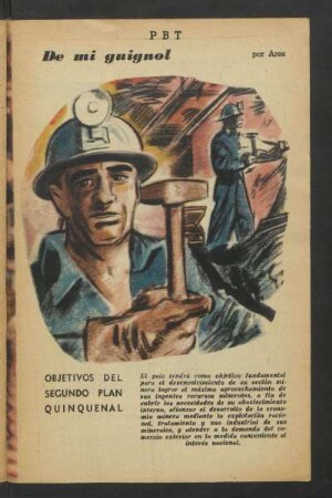 Objetivos del Segundo Plan Quinquenal - [Dibujo] : De mi guignol