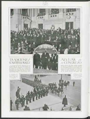 Tradiciones constitucionales - Alvear en el Congreso