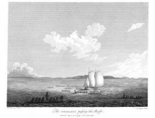The Oroolong passing the Reef.