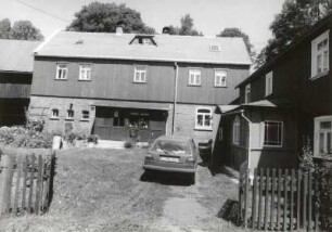Hermsgrün-Wohlbach, Obere Dorfstraße 21. Zweiseithof?