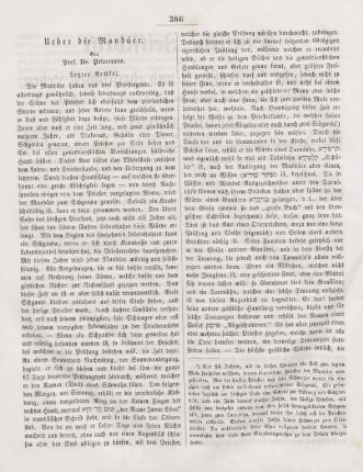 386-389 Ueber die Mandäer : letzter Artikel