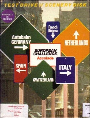 Test Drive II Scenery Disk: European Challenge