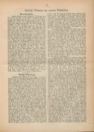 73-74 Kritische Stimmen aus anderen Zeitschriften