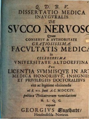 Diss. med. inaug. de succo nervoso