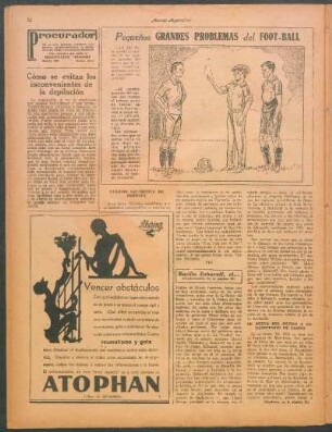 Pequeños grandes problemas del foot-ball [Broma]