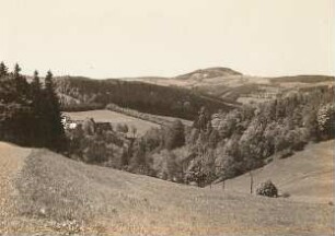 Sächsische Schweiz-Osterzgebirge. Geisingberg von Südwest
