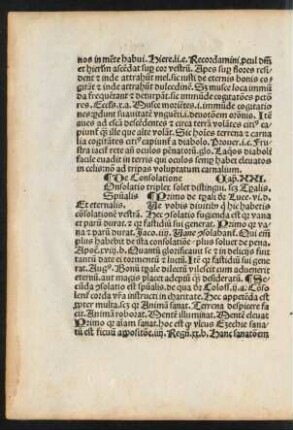 De Consolatione Cap. XXI. - De Divitiis. Cap. XXX.