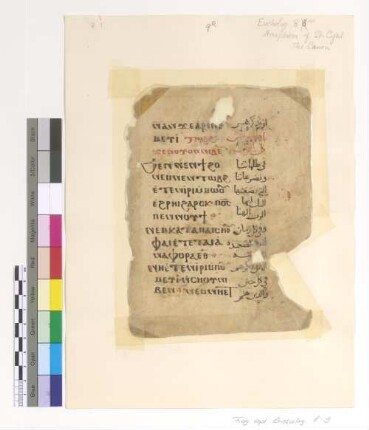 Anaphora of St. Cyril. The Canon