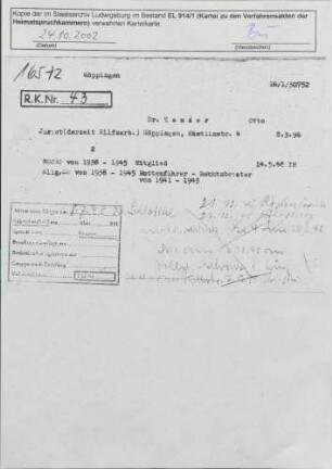 Tanzer, Otto