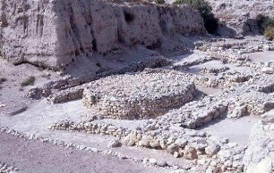 Megiddo runder Opferaltar [Israel-Exkursion]