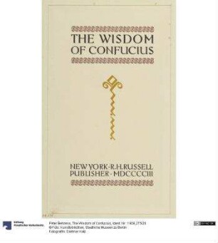 The Wisdom of Confucius