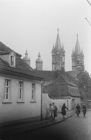Naumburger Dom : Blick auf die Türme des Naumburger Doms
