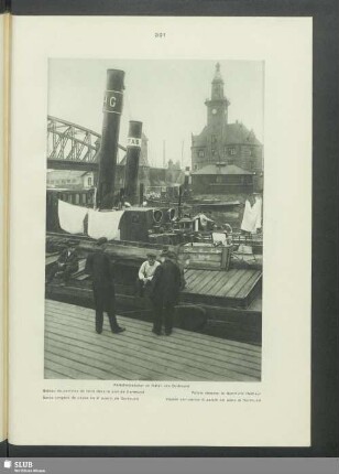 Kartoffeldampfer im Hafen von Dortmund