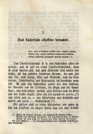 Demokritos oder hinterlassene Papiere eines lachenden Philosophen, 4.