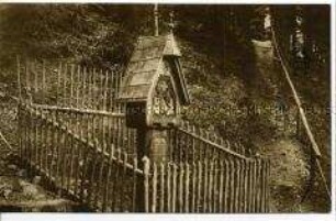 Gedenkstein am Sterbeort von Matthias Erzberger
