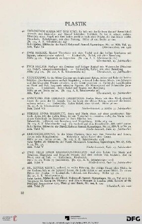 Plastik (Nr. 40-55)