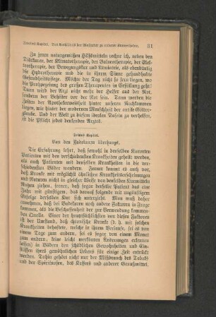 Drittes Kapitel. Von den Badekuren überhaupt.