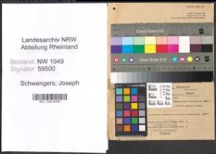 Entnazifizierung Joseph Schwengers , geb. 31.01.1896 (Richter)