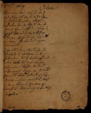 1-22, 1679, Oktober-Dezember