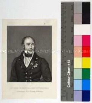 Porträt des französischen Generals Eugène de Beauharnais Vicomte de Leuchtenberg als ehemaliger Vizekönig von Italien